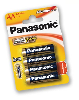 PANASONIC ALKALINE POWER AA LR6