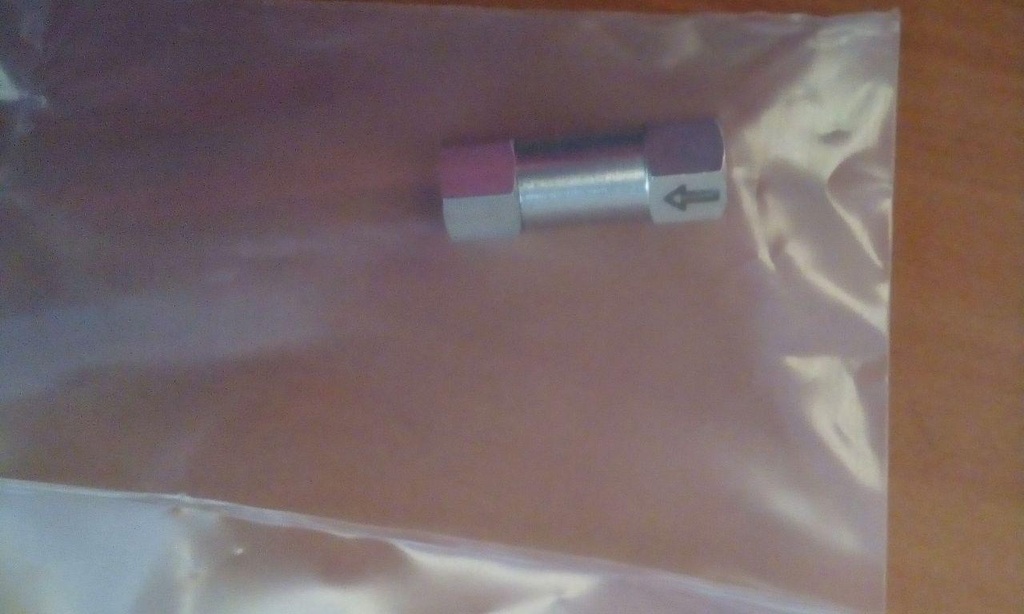 VALVULA ANTIRETORNO 1/8"-1/8"