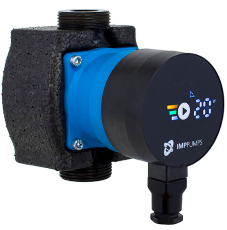 BOMBA CIRCULADORA IMP PUMPS CALEFACCIÓN DIGITAL NMT MINI PRO 25/80-180 COMPATIBLE CON GRUNFOS ALPHA 2 25/80 (1 1/2")