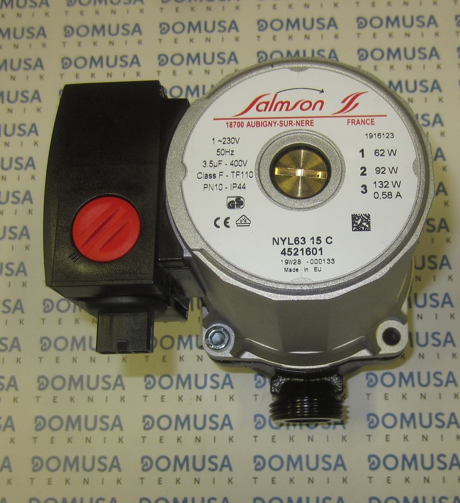 Bomba agua Domusa Bioclass - DS Pack - (NYL 63-15 - 62/92/132W) (1sp 130mm.) suelo radiante Salmson