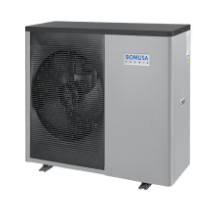 Bomba de calor aire-agua Estructura Monobloc Domusa Teknik DUAL CLIMA 16HTT aerotermia