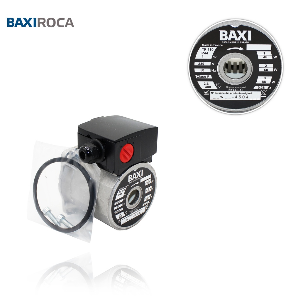 Motor stator Baxi Roca NYL 43-15