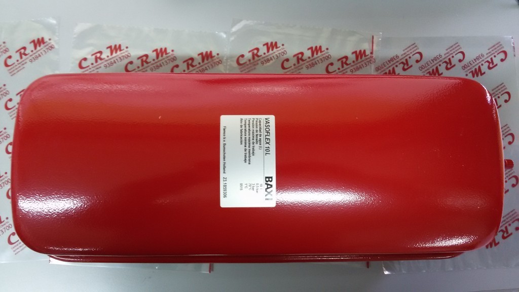 Vaso expansion Baxi Roca Gavina Confort (10L-3/8-500x220x150mm) (141041174 141041200)