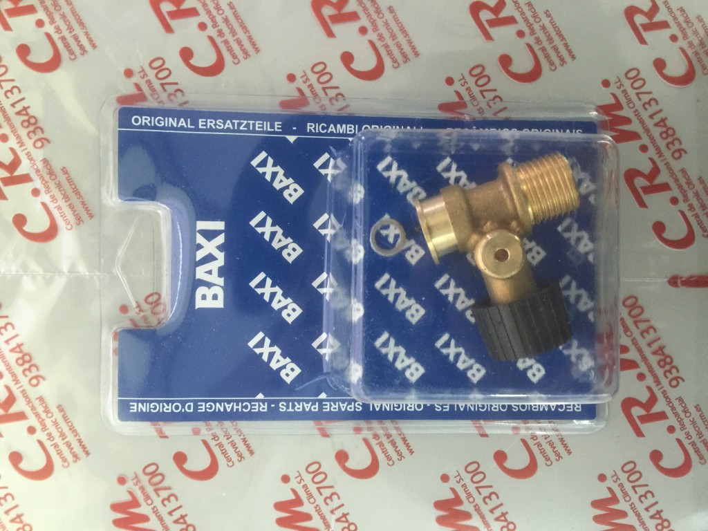 Llave llenado Baxi Roca Neobit Plus 24/24F