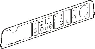 ADHESIVO PANEL DE MANDOS