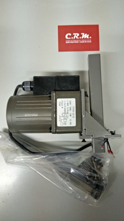 Motor Domusa Bioclass 15W-1/364 (kit cremallera completo) (software 1.06, 22seg.recor.placa cenizas.)