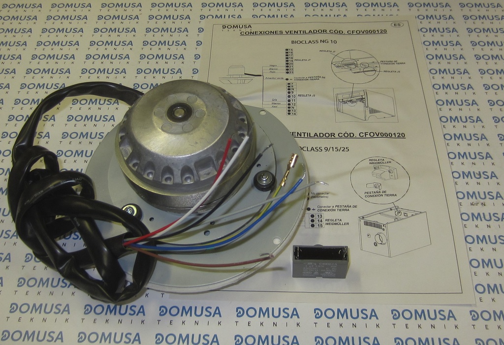 Ventilador Domusa Bioclass 09/15/25 - Bioclass NG10 (CFOV000120)