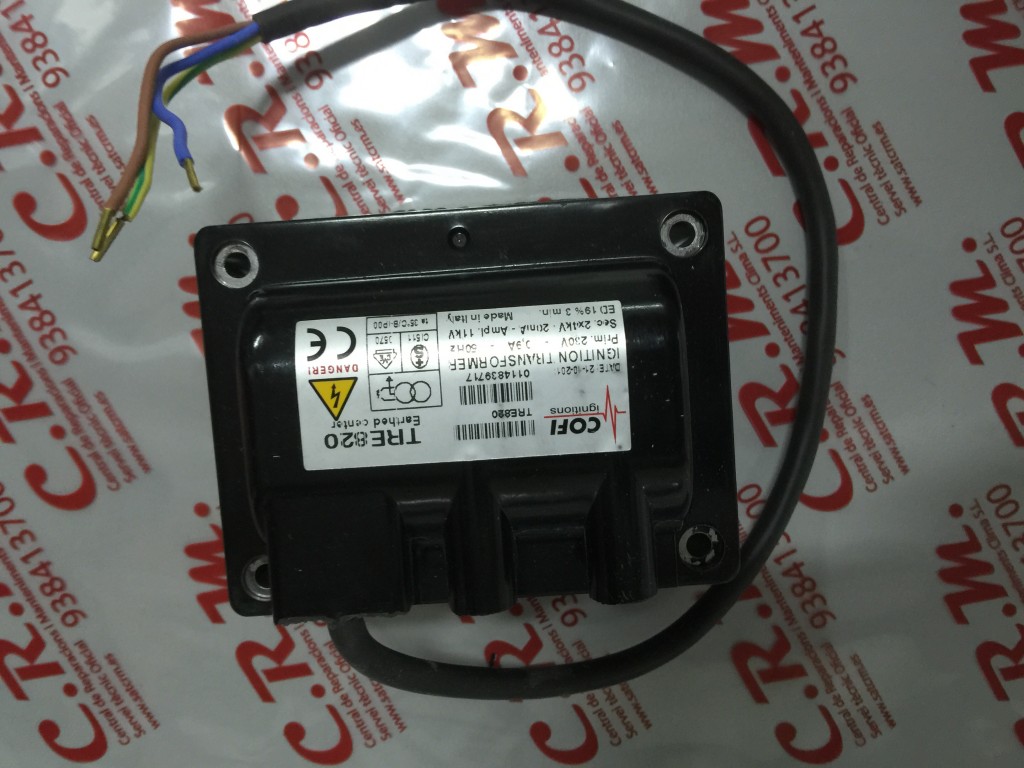 Transformador Quemador Gasoil Domusa Domestic Caofi Tre820 Mod. Anterior