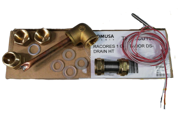 Kit racores Domusa DS-Drain captador solar