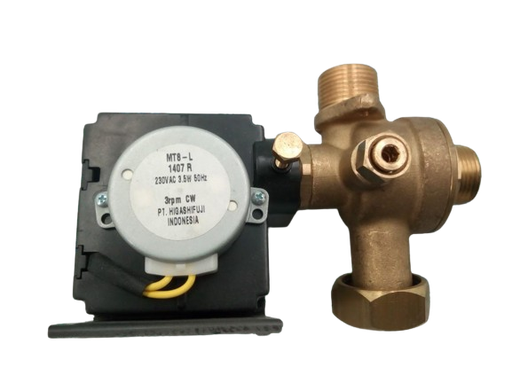 [3.010707] Valvula Tres Vias Immergas Avio- Zeus 25 Vip Conjunto Completo Motor + V.3Vias