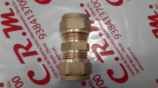 [CSP0RM1212] RACOR RECTO 1/2"Mx12 COMPRESIO