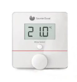 [54200207] Termostato de ambiente Saunier Migoselect + Migolink (SRT 51f + SR940f)