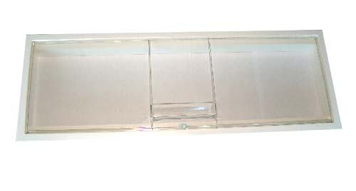 [497B1034] TAPA TRANSPARENTE PANEL MANDOS ETECH