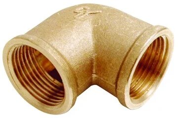 [1255003090] Codo roscar 3/4" HH 90° latón Fig 090
